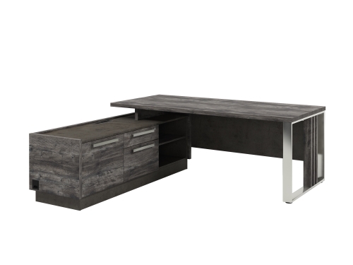 Стол для руководителя с опорной тумбой Z-420л.1000 (L) с блоком розеток фото 2 Стол для руководителя с опорной тумбой Z-420л.1000 (L) с блоком розеток фото 2