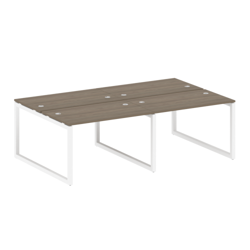 Бенч-система на 4 места на О-обр. м/к Metal System Quattro 50БО.СМ-4.2  фото 3