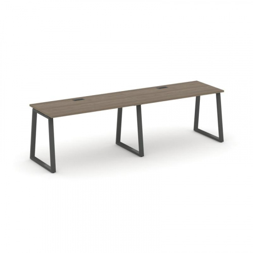 Style Project Рабочая станция 1 сторон. SN-6T1.ORS-022 Акация Лорка/Металл Антрацит/Заглушка Пластик фото 25