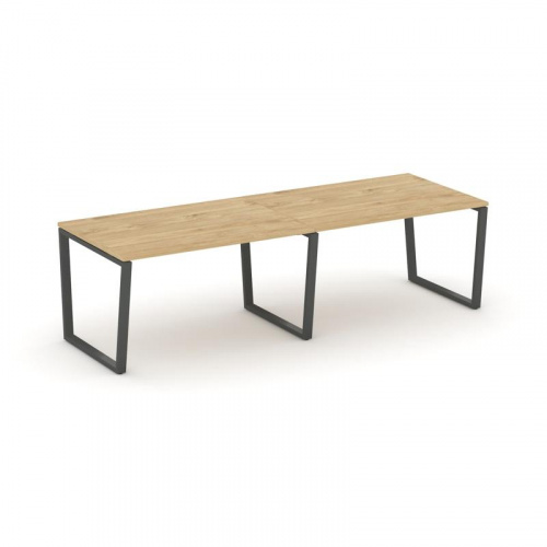 Style Project Стол переговорный SN-6T2.SPRG-011.3 Акация Лорка/Металл Антрацит 1960*980*750 фото 22