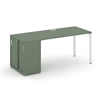 Стол офисный с опорным шкафом-купе Concept CN.SP-233