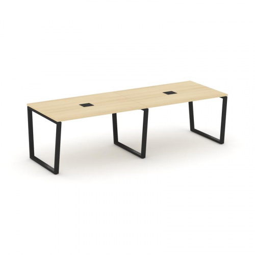 Style Project Стол переговорный SN-6T2.SPRG-013 Акация Лорка/Металл Антрацит/Заглушка Металл Антраци фото 4 Style Project Стол переговорный SN-6T2.SPRG-013 Акация Лорка/Металл Антрацит/Заглушка Металл Антраци фото 4