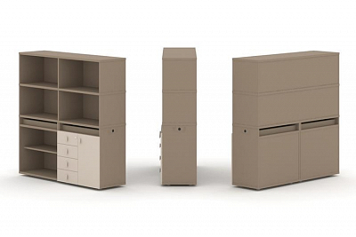 Тумба офисная (Набор №10.) Estetica ES.NB.2V-10