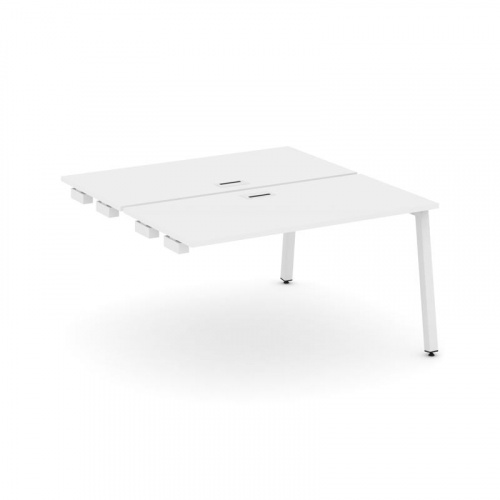 Style Project Стол-приставка к опор. элем. SN-5A.DPRS-002 Дуб Табак/Металл Белый 1180*1232*750 фото 24