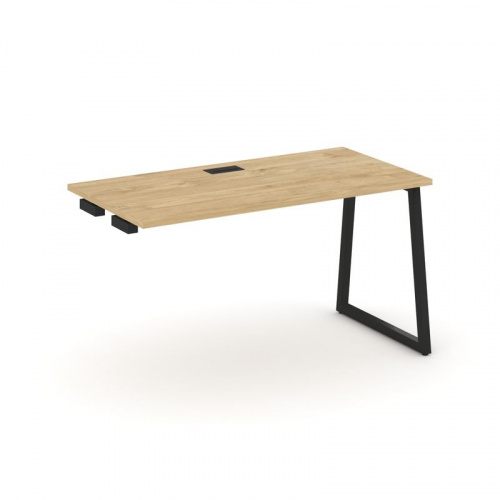 Style Project Стол-приставка к опор. элем. SN-4T1.OPRS-023 Акация Лорка/Металл Антрацит/Заглушка Пла