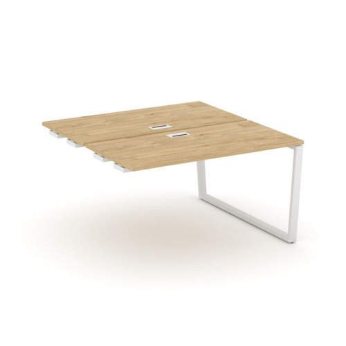 Style Project Стол-приставка к опор. элем. SN-6T2.DPRS-021 Акация Лорка/Металл Антрацит/Заглушка Пла фото 3