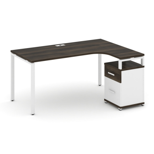 Стол эргономичный с опорной тумбой Concept CN.SA-308(R) фото 2