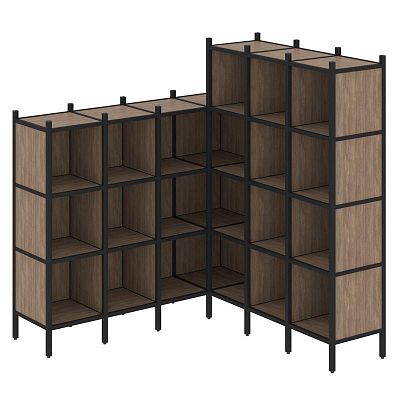 Стеллаж офисный угловой Loft VR.L-50