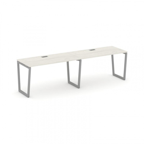 Style Project Рабочая станция 1 сторон. SN-4T2.ORS-021 Акация Лорка/Металл Антрацит/Заглушка Пластик фото 11