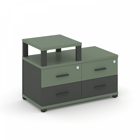 Тумба приставная с 4 ящиками Concept CN.TSP-002 A