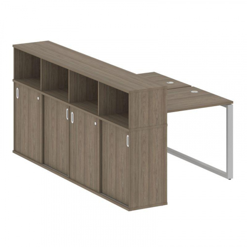 Бенч-система с шкафом-купе на О-обр. м/к Metal System БО.РС-СШК-4.1 фото 11