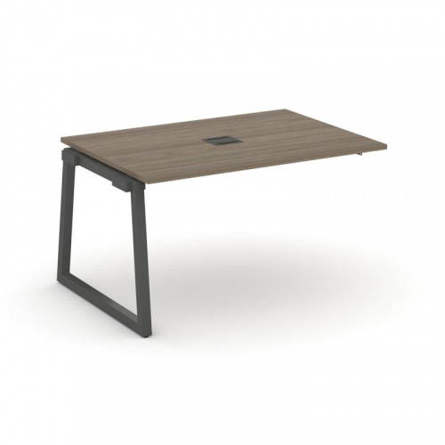 Style Project Проходной наб. элем. перег. стола SN-5T1.NSPRG-002 Акация Лорка/Металл Антрацит/Заглуш фото 25