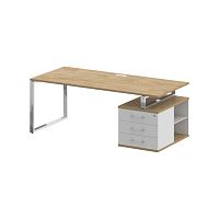 Стол руководителя (С опорной тумбой) Shift SK.SRT-200 (R)