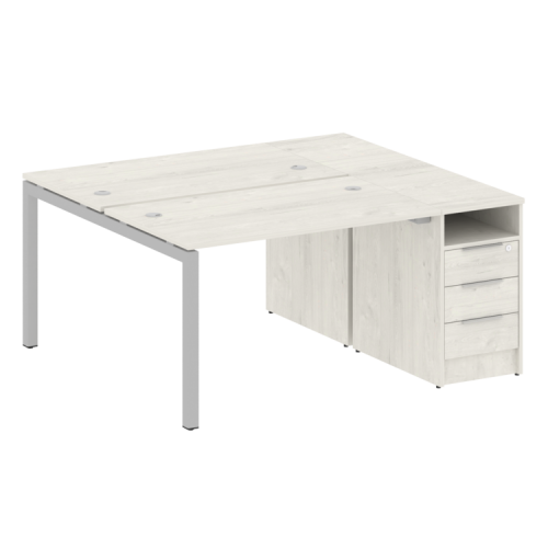 Бенч-система с тумбой на П-обр. м/к Metal System Quattro 50БП.РС-СТП-2.2 фото 8