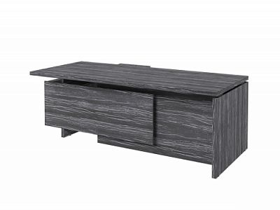 Стол с опорной тумбой FB-121R.DD Древесина Графит