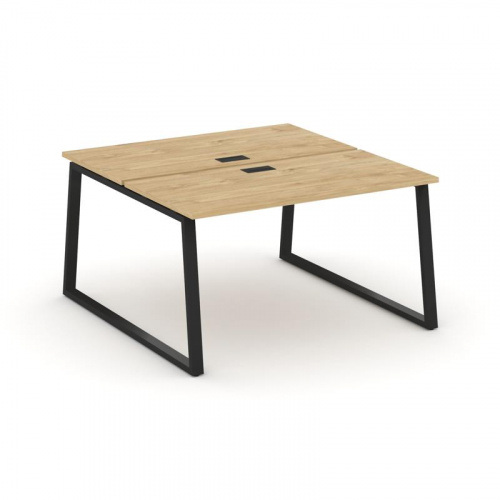 Style Project Рабочая станция 2-х сторон. SN-6T1.DRS-001 Акация Лорка/Металл Антрацит/Заглушка Пласт