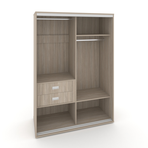 Корпус 2-х секционного шкафа низкого L=1500мм Maris SH.K2-5.2 K4 фото 3 Корпус 2-х секционного шкафа низкого L=1500мм Maris SH.K2-5.2 K4 фото 3