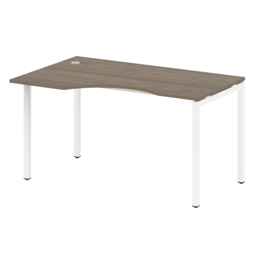 Стол криволинейный левый на П-обр. м/к Metal System Quattro 40БП.СА-2 (L) Стол криволинейный левый на П-обр. м/к Metal System Quattro 40БП.СА-2 (L)