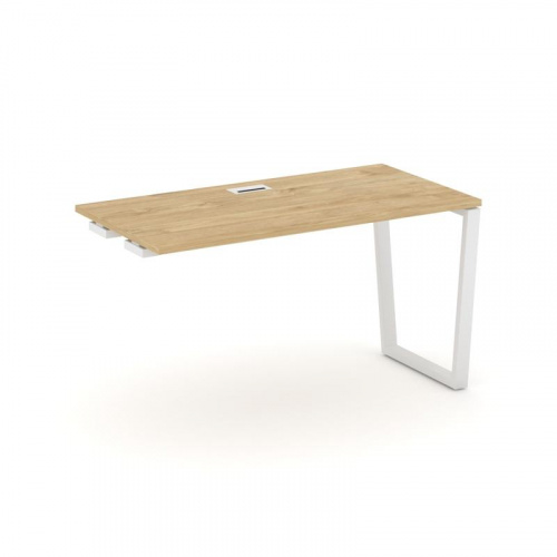 Style Project Стол-приставка к опор. элем. SN-6T2.OPRS-021 Акация Лорка/Металл Антрацит/Заглушка Пла фото 3