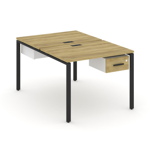 Бенч-система на 2 места с подвесными тумбами Concept CN.DRS-109 фото 6