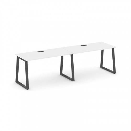 Style Project Рабочая станция 1 сторон. SN-6T1.ORS-022 Акация Лорка/Металл Антрацит/Заглушка Пластик фото 26