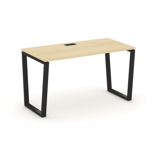 Style Project Стол письменный SN-6T2.SP-011 Акация Лорка/Металл Антрацит/Заглушка Пластик Черный 980 фото 9