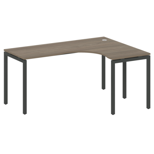 Стол криволинейный правый на П-обр. м/к Metal System Quattro 40БП.СА-4 (R) фото 2 Стол криволинейный правый на П-обр. м/к Metal System Quattro 40БП.СА-4 (R) фото 2