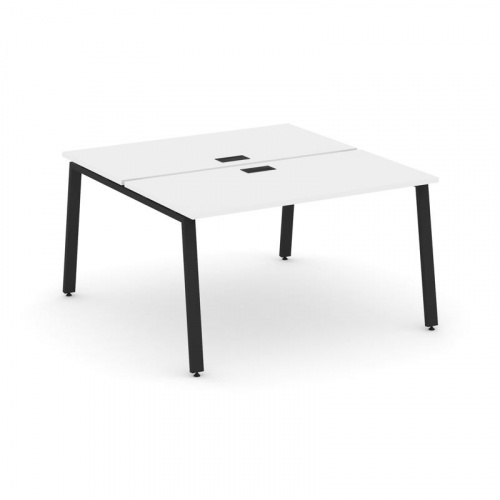 Style Project Рабочая станция 2-х сторон. SN-6A.DRS-012 Дуб Наварра/Металл Белый 1180*1432*750