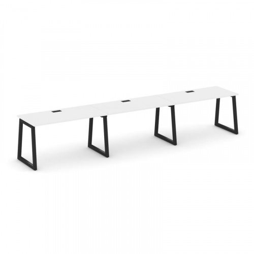 Style Project Рабочая станция 1 сторон. SN-5T1.ORS-033 Акация Лорка/Металл Антрацит/Заглушка Пластик фото 4