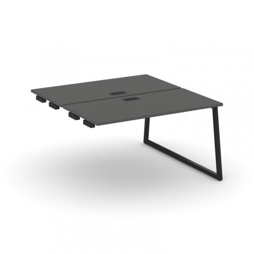 Style Project Стол-приставка к опор. элем. SN-4T1.DPRS-004 Акация Лорка/Металл Антрацит/Заглушка Пла фото 7