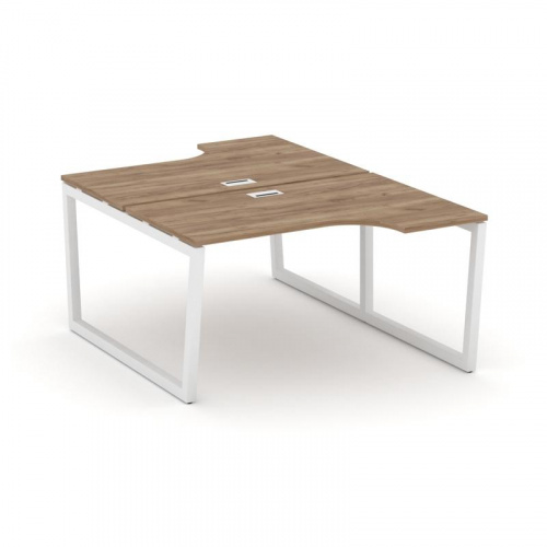 Style Project Рабочая станция эргоном. SN-5T2.DRPA-002 Акация Лорка/Металл Антрацит/Заглушка Пластик фото 11