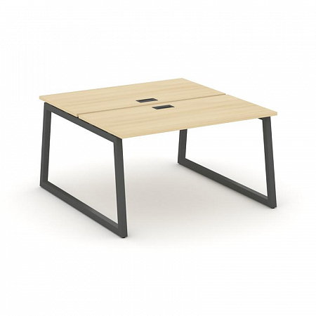 Style Project Рабочая станция 2-х сторон. SN-5T1.DRS-013 Акация Лорка/Металл Антрацит/Заглушка Пласт