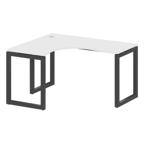 Стол криволинейный левый на О-обр. м/к Metal System Quattro 50БО.СА-3 (L) фото 14