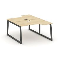 Style Project Рабочая станция эргоном. SN-5T1.DRPA-022 Акация Лорка/Металл Антрацит/Заглушка Пластик