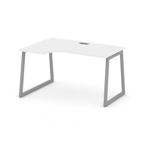 Style Project Стол рабочий эргоном. SN-4T1.SPA-011(L) Акация Лорка/Металл Антрацит/Заглушка Пластик фото 21