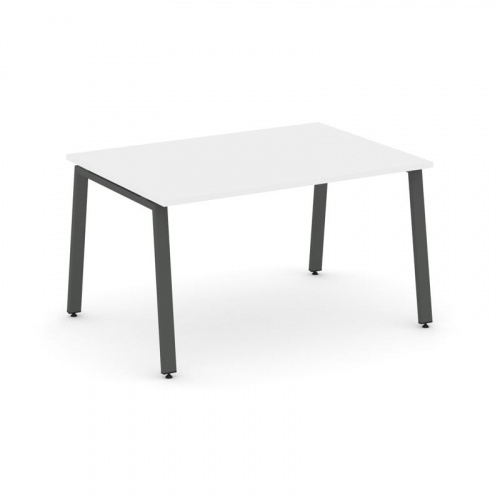 Style Project Стол переговорный SN-6A.SPRG-004.3 Дуб Наварра/Металл Белый 1580*980*750 фото 23