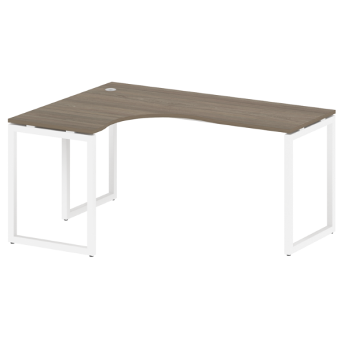 Стол криволинейный левый на О-обр. м/к Metal System Quattro 40БО.СА-4 (L) фото 3