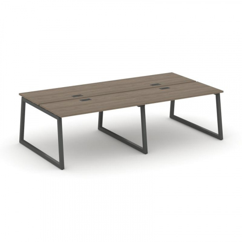 Style Project Рабочая станция 2-х сторон. SN-5T1.DRS-032 Акация Лорка/Металл Антрацит/Заглушка Пласт фото 25