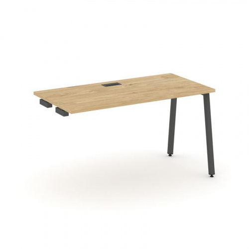 Style Project Стол-приставка к опор. элем. SN-4A.OPRS-013 Антрацит/Металл Белый 1380*700*750 фото 18