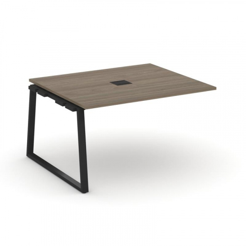 Style Project Проходной наб. элем. перег. стола SN-6T1.NSPRG-034 Акация Лорка/Металл Антрацит/Заглуш фото 6