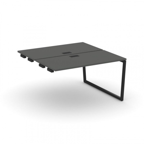 Style Project Стол-приставка к опор. элем. SN-4T2.DPRS-013 Акация Лорка/Металл Антрацит/Заглушка Пла фото 6