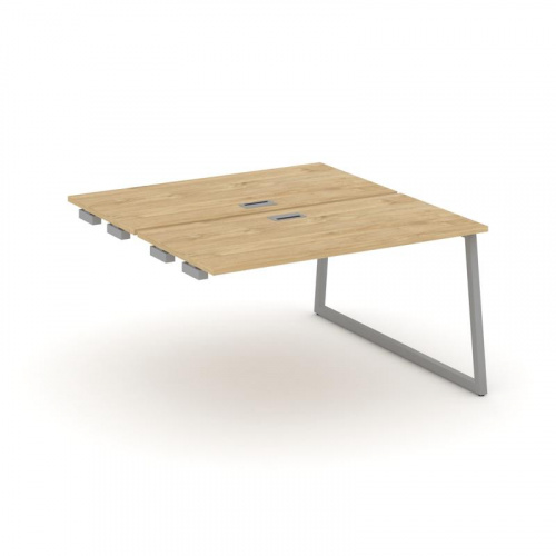 Style Project Стол-приставка к опор. элем. SN-4T1.DPRS-004 Акация Лорка/Металл Антрацит/Заглушка Пла фото 2