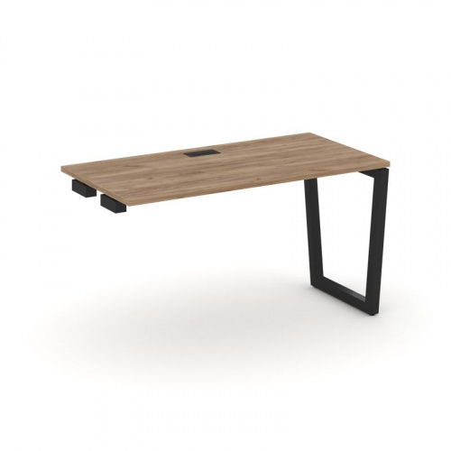 Style Project Стол-приставка к опор. элем. SN-5T2.OPRS-023 Акация Лорка/Металл Антрацит/Заглушка Пла фото 9