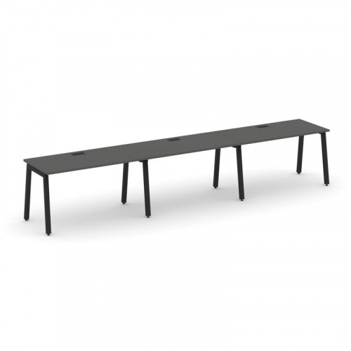 Style Project Рабочая станция 1 сторон. SN-5A.ORS-044 Дуб Наварра/Металл Белый 4740*700*750 фото 3