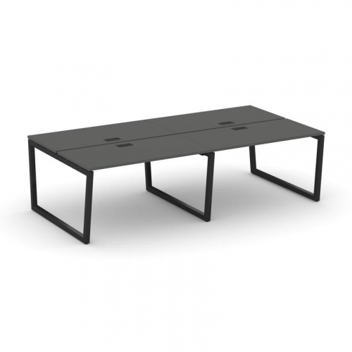 Style Project Рабочая станция 2-х сторон. SN-5T2.DRS-054 Акация Лорка/Металл Антрацит/Заглушка Пласт фото 5