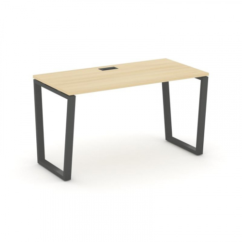 Style Project Стол письменный SN-6T2.SP-011 Акация Лорка/Металл Антрацит/Заглушка Пластик Черный 980 фото 28