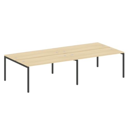 Бенч-система на 4 места на П-обр. м/к Metal System Quattro 40БП.СМ-4.4  фото 15