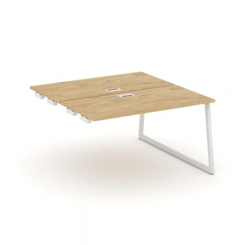 Style Project Стол-приставка к опор. элем. SN-4T1.DPRS-004 Акация Лорка/Металл Антрацит/Заглушка Пла фото 3