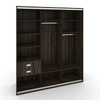 Корпус 3-х секционного шкафа высокого L=1619мм Maris SH.K3-1.1 K5