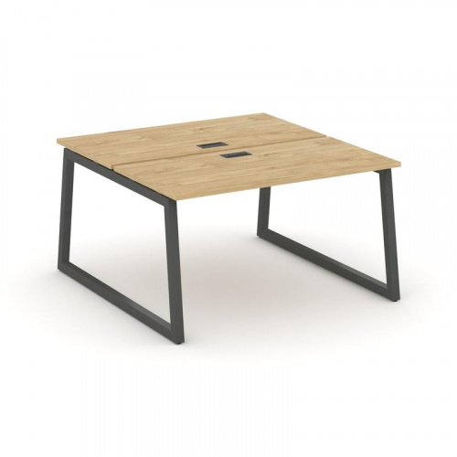 Style Project Рабочая станция 2-х сторон. SN-5T1.DRS-012 Акация Лорка/Металл Антрацит/Заглушка Пласт фото 22